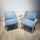 Paire de fauteuils par J. Chierowski 1960
