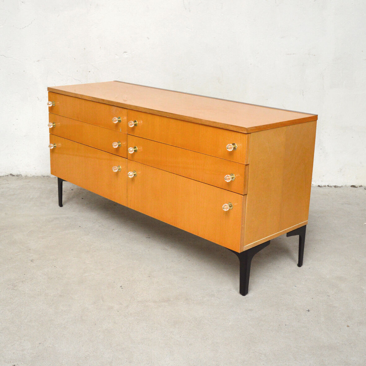 Low storage furniture, 1960s