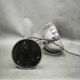 1930s Bauhaus Hanau Quartz Chrome Adjustable Table Lamp, Germany