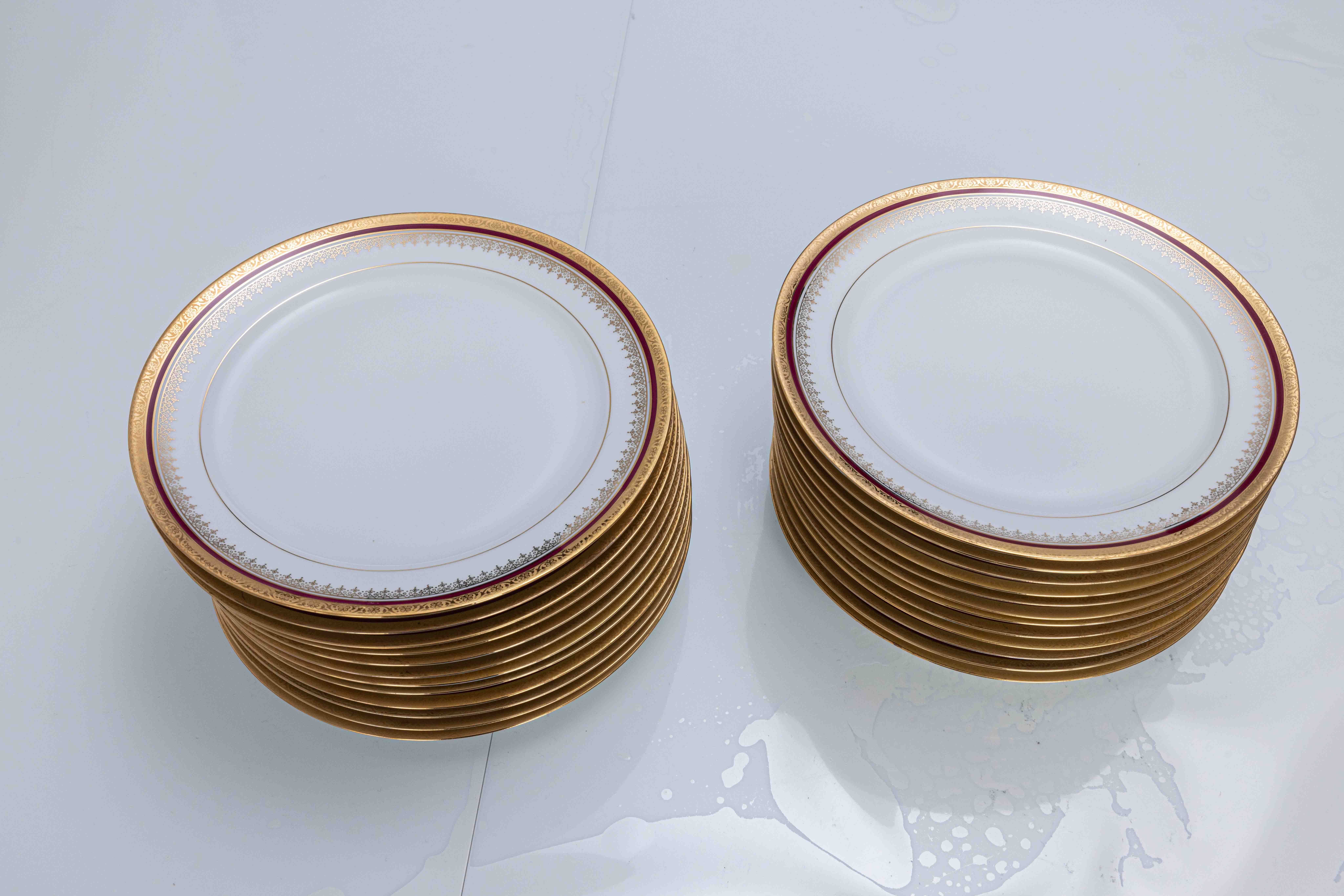 Sevice 72 pieces Limoges porcelain