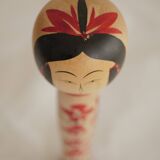 Vintage yamagata style kokeshi by abe masayoshi / 26 cm