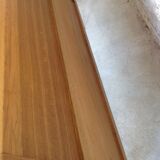 Vintage rattan wood bed