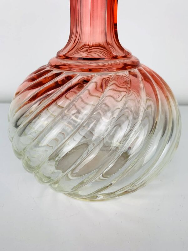 Vase en cristal de Baccarat modèle Bambou