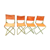 4 fauteuils de camping
