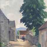 Paysage de 1921 signé