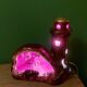Vintage ceramic lamp in the shape of a lighthouse, Vallauris