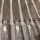 12 silver-plated dessert knives by Christofle Marly, 19.7cm