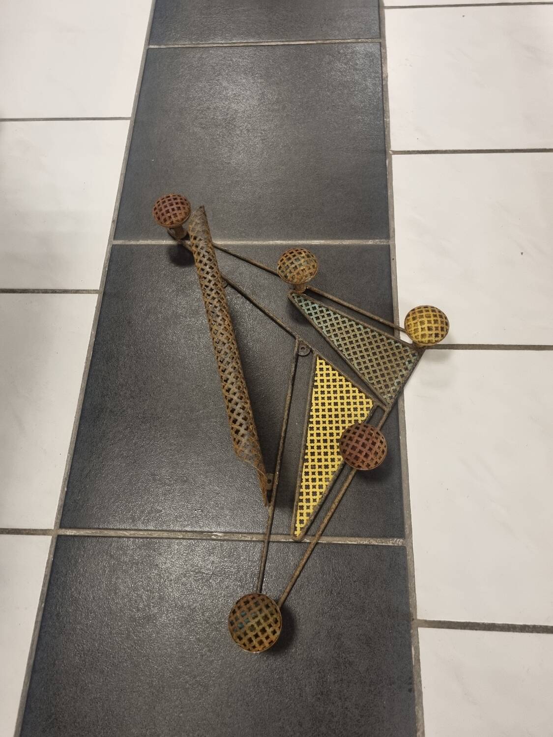 Vintage Mategot coat rack