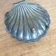 Antique butter dish in silver plate