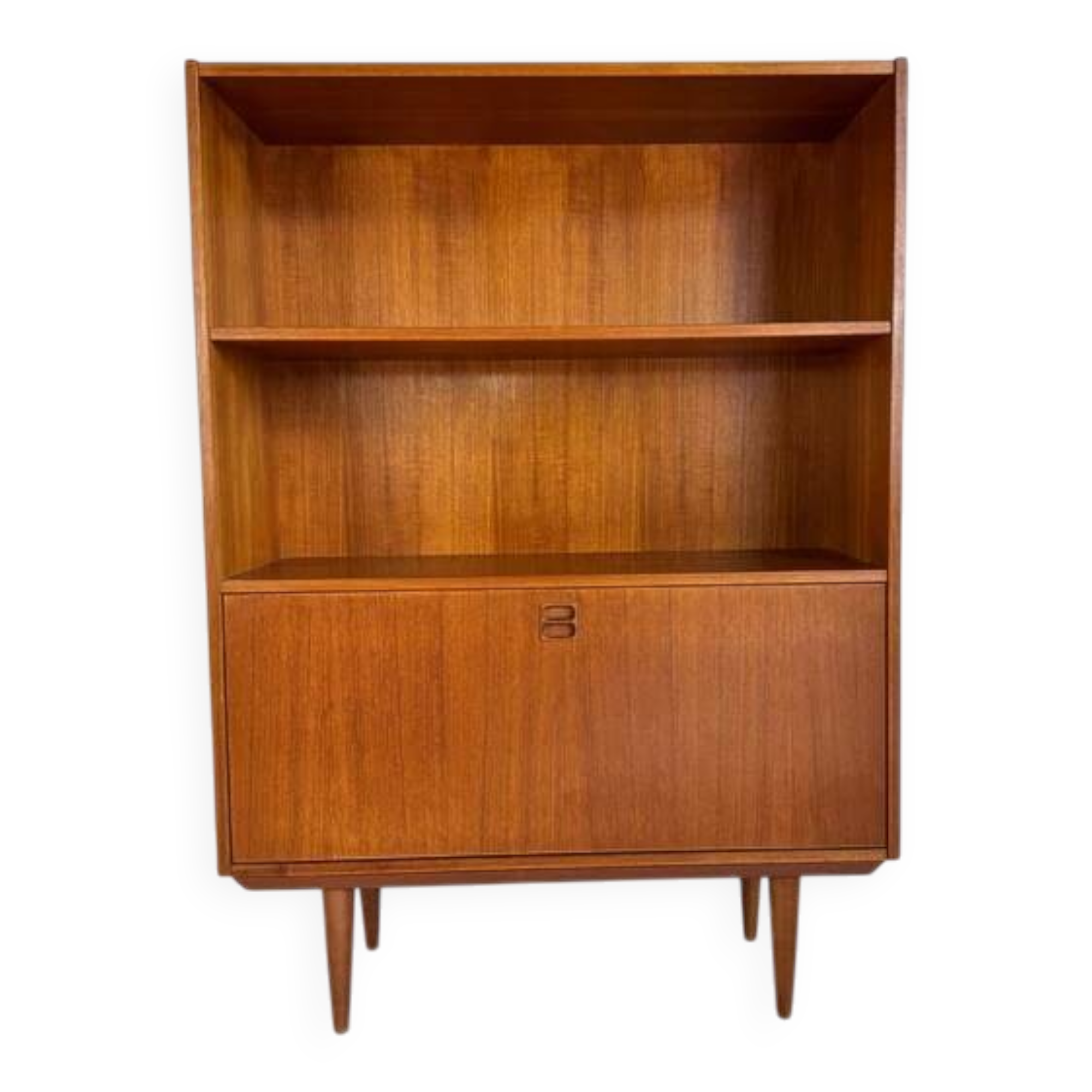 Vintage teak bookcase, Denmark, 1960s