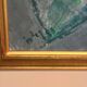 Original Swedish Oil on Panel – “Abstract Still Life with Sunflowers”