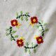 Embroidered tablecloth + 12 vintage napkins