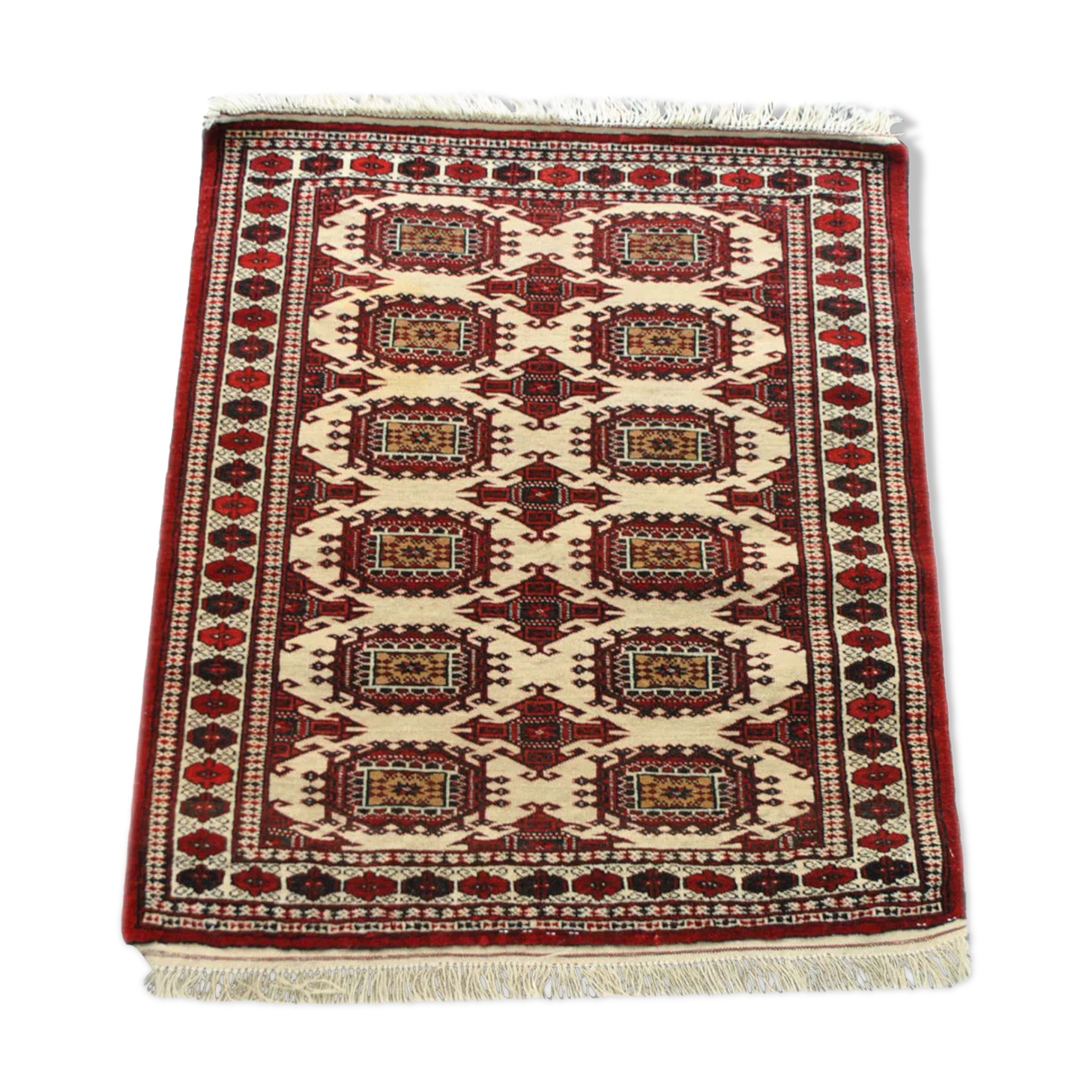 Authentic Persian Torkaman rug 105x90cm