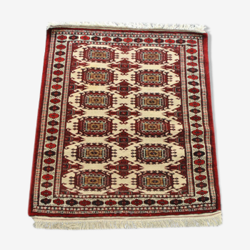 Authentic Persian Torkaman rug 105x90cm