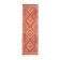 1970s Vintage Turkish Hand-Knotted Wool Cotton Red Runner Rug 90x290