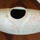Vintage glazed ceramic lentil vase, 70s design, signed Virebent
