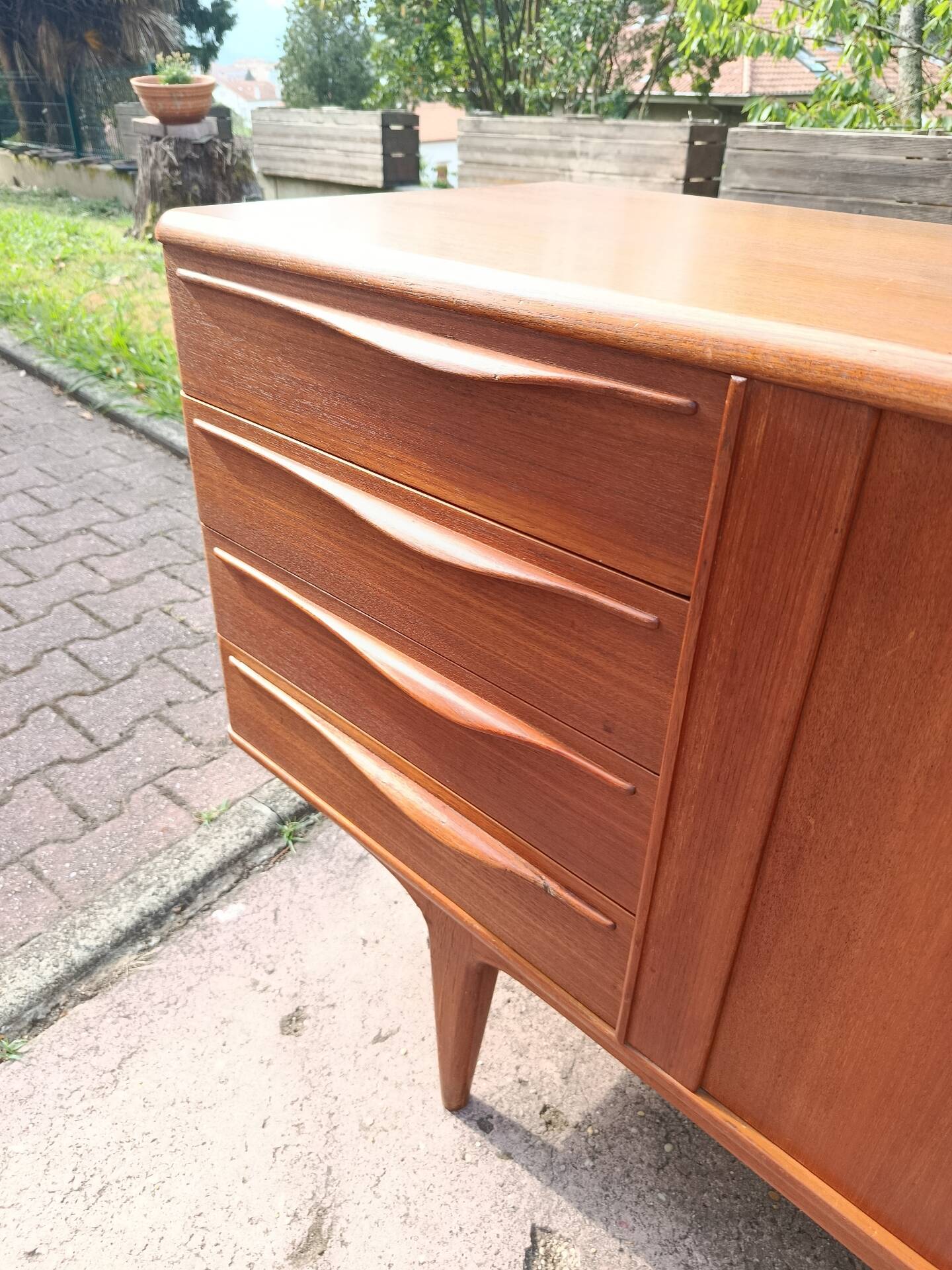 Scandinavian teak sideboard