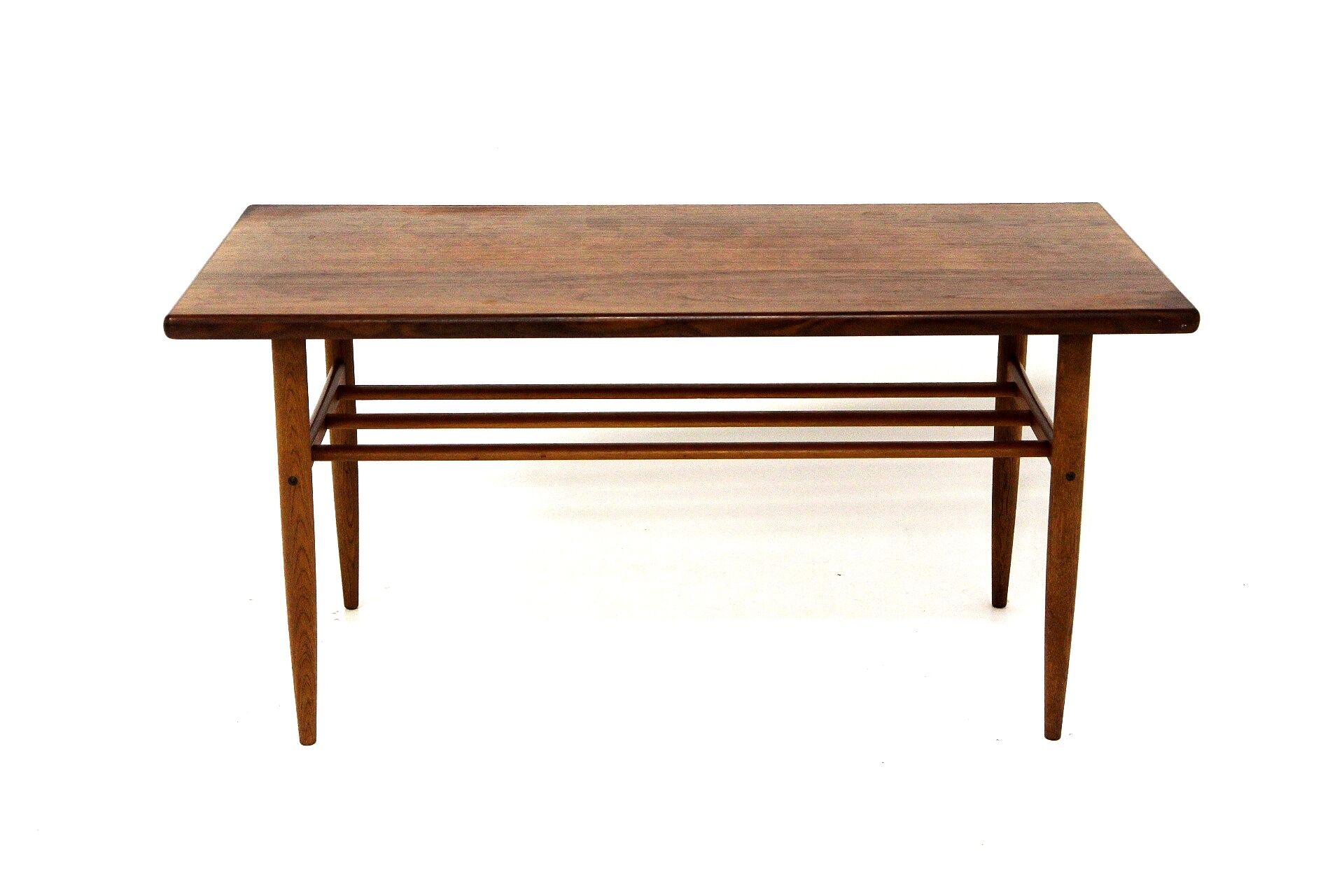 Teak coffee table, Alberts, Sweden, 1950