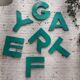 Metal letters