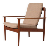 Danish teak armchair by Grete Jalk for Poul Jeppesen, 1960s