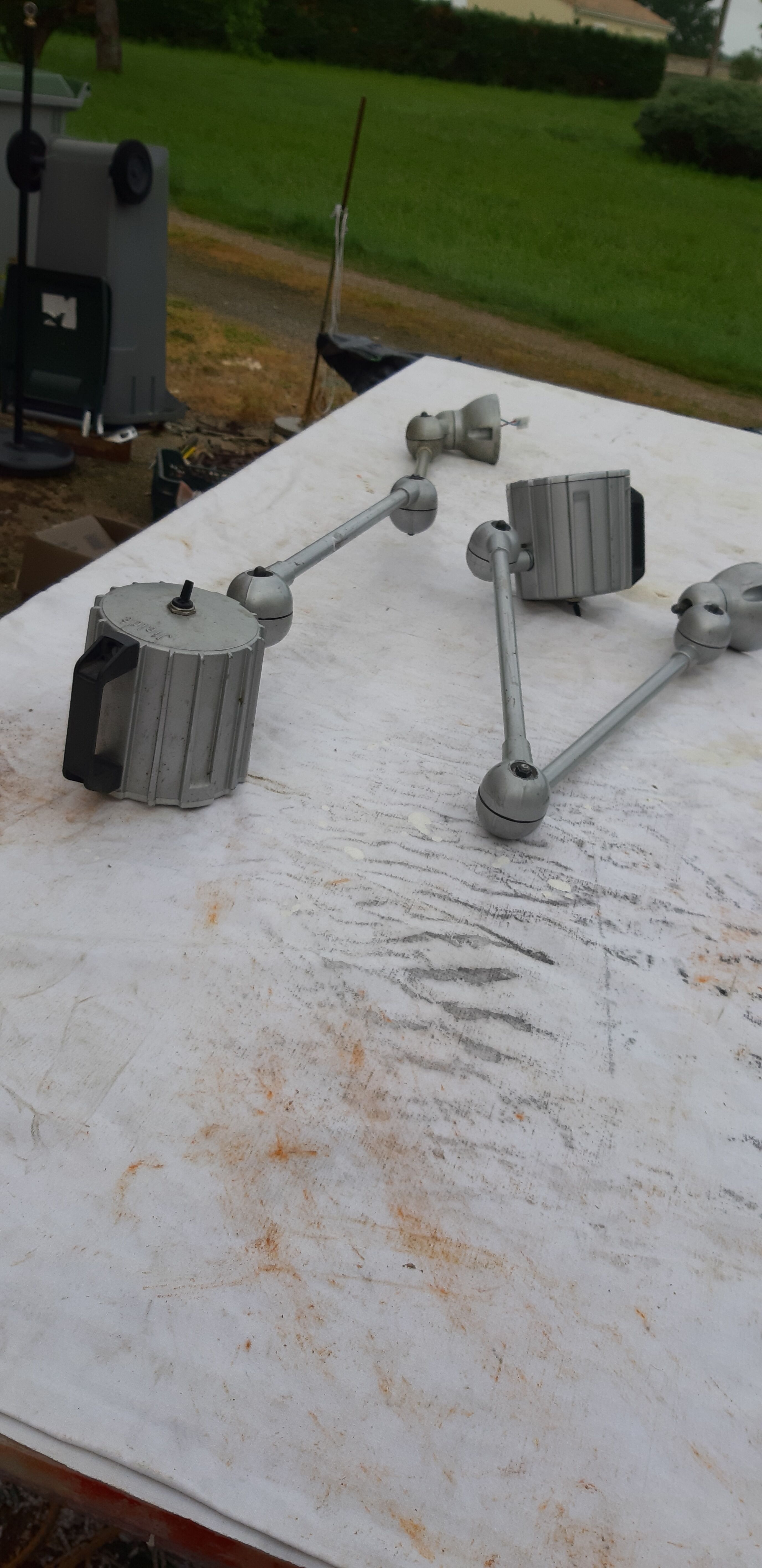 Pair of lamps Jielde