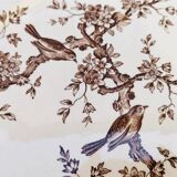 Large oval iron earthenware dish Alton English earthenware