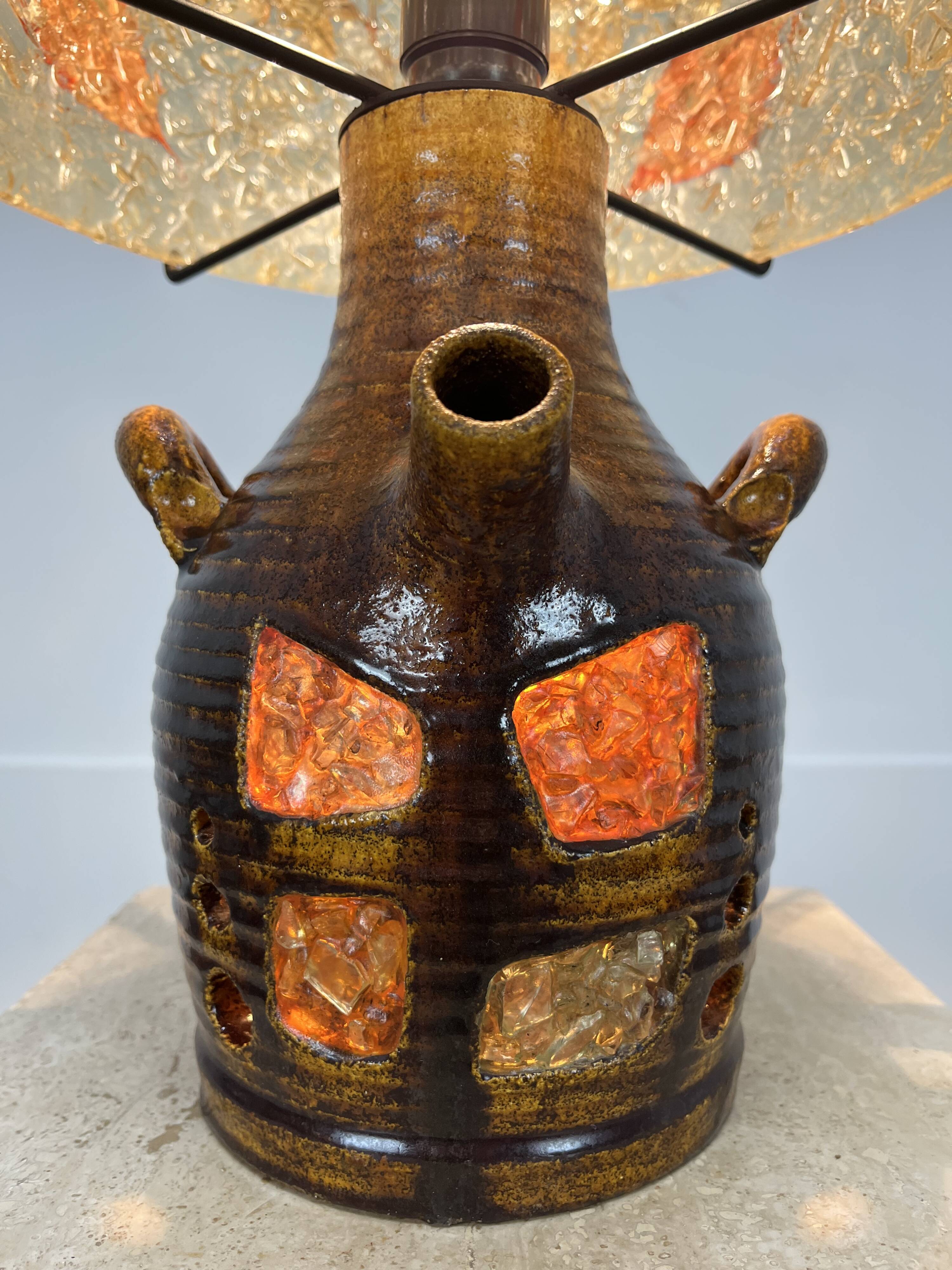 Accolay ceramic lamp 1960