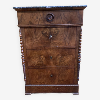 Bedside table Louis Philippe period