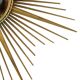 Large Vintage Sun Mirror Chaty Vallauris XL France 91cm