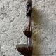 Carved wooden wall candle holder