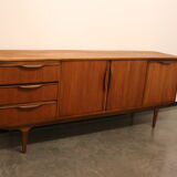 Sideboard in teak with built-in bar, Mcintosch - Scotland - 1960's