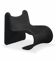 Black Tormentia lounge chair by Enrico Cesana for Busnelli