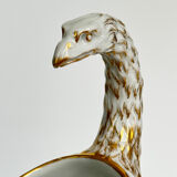 KPM Berlin porcelain sauce boat with tray | Early 19th century