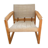Diana pine armchair by Karin Mobring 1970