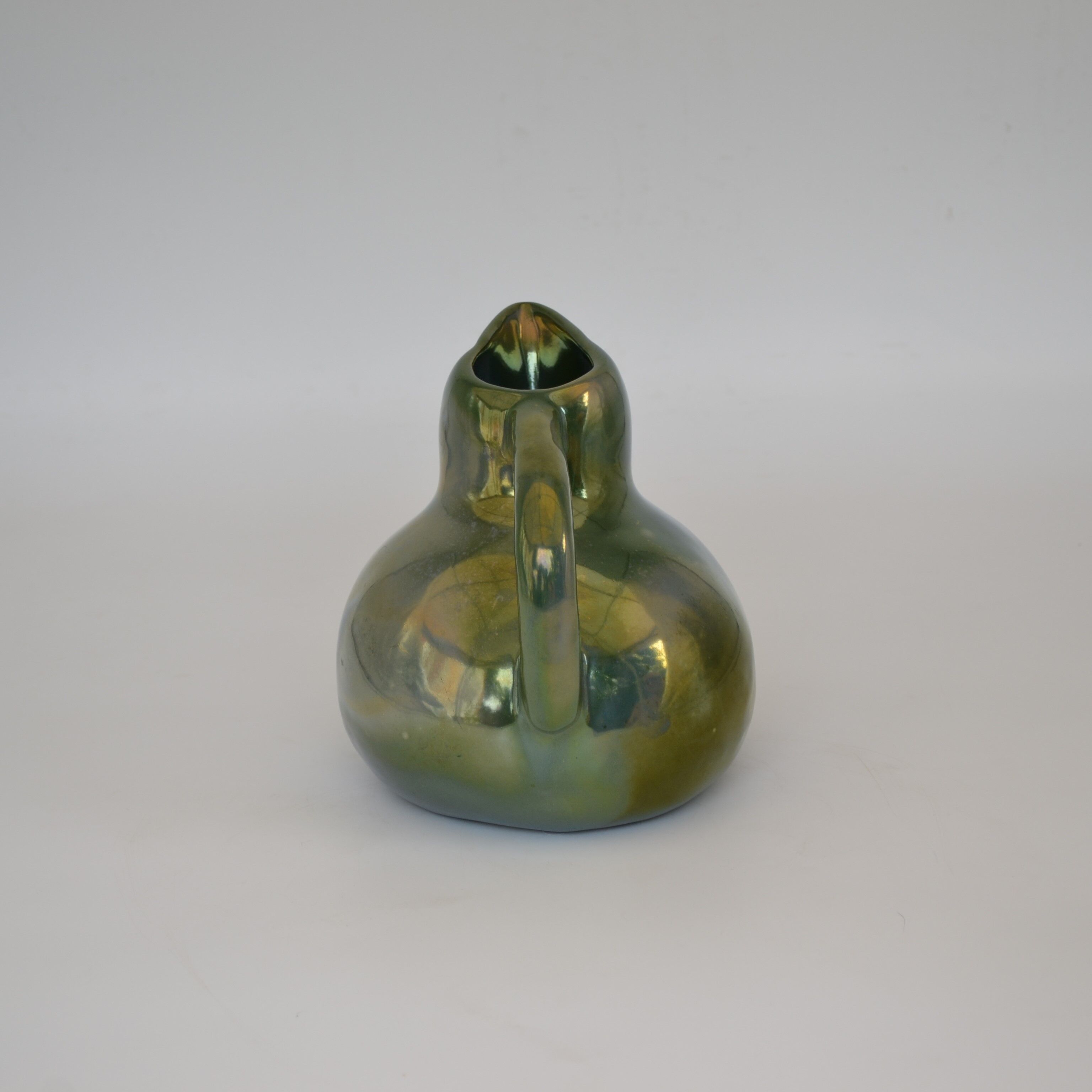 Rambervillers S.A.P.C. flamed sandstone pitcher