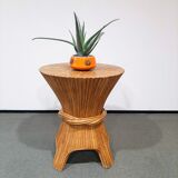 Classic Mid-Century Regency Bamboo Dining Table by McGuire