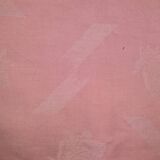 Old damask tablecloth, pale pink