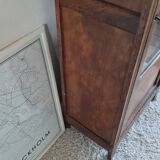 Glass-fronted Parisian wardrobe