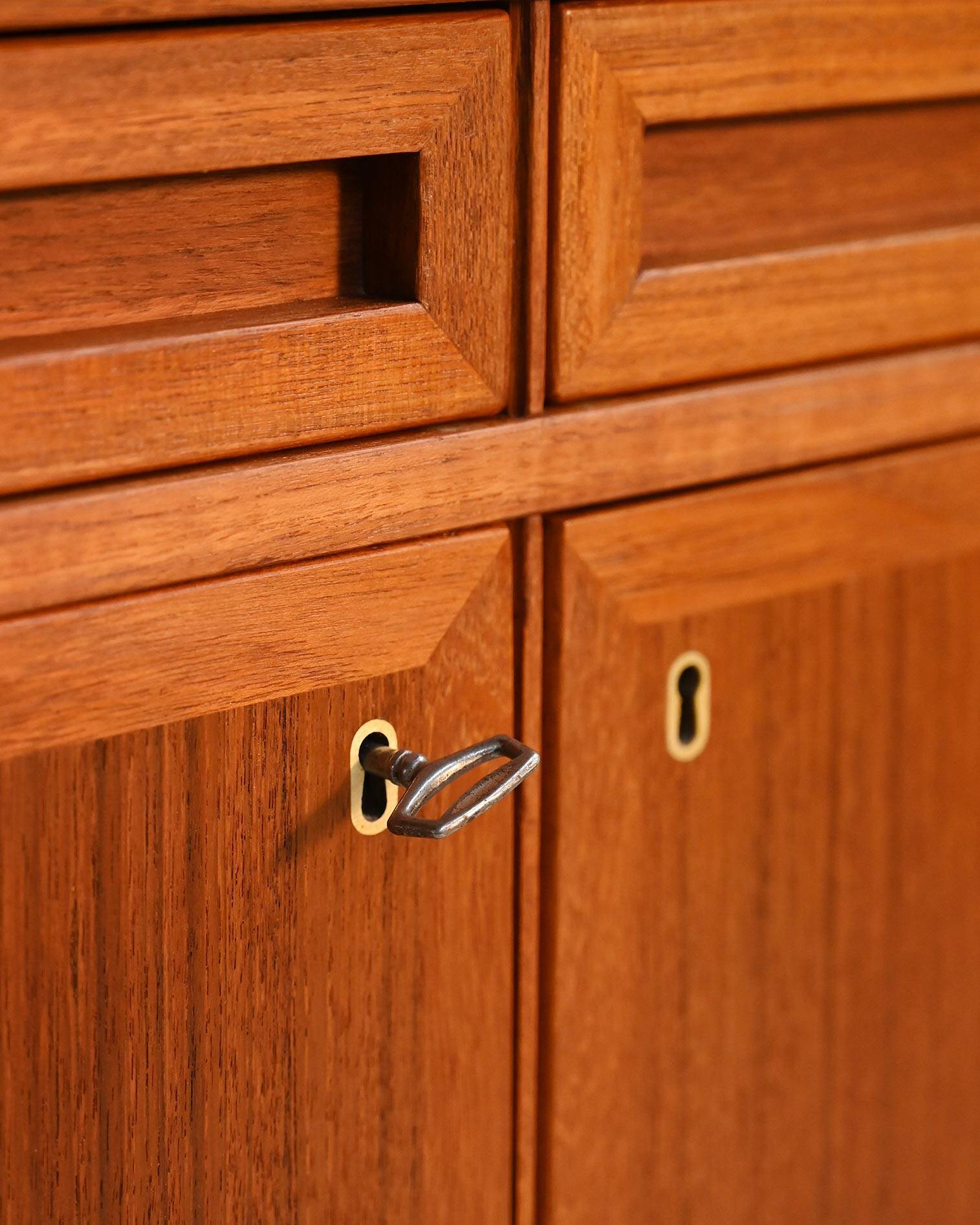 Vintage Scandinavian teak sideboard
