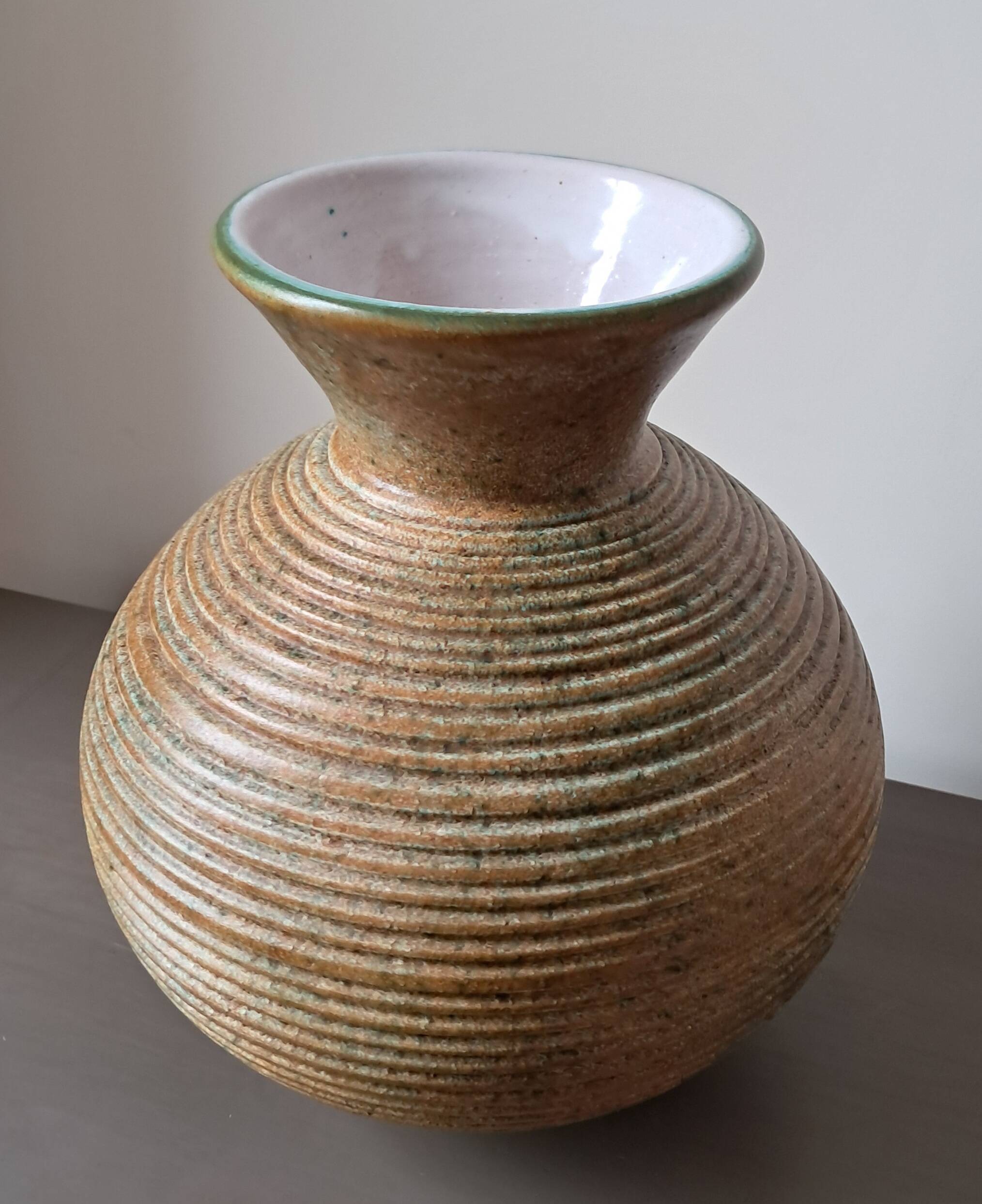 Vase by ceramist Bernard Buffat