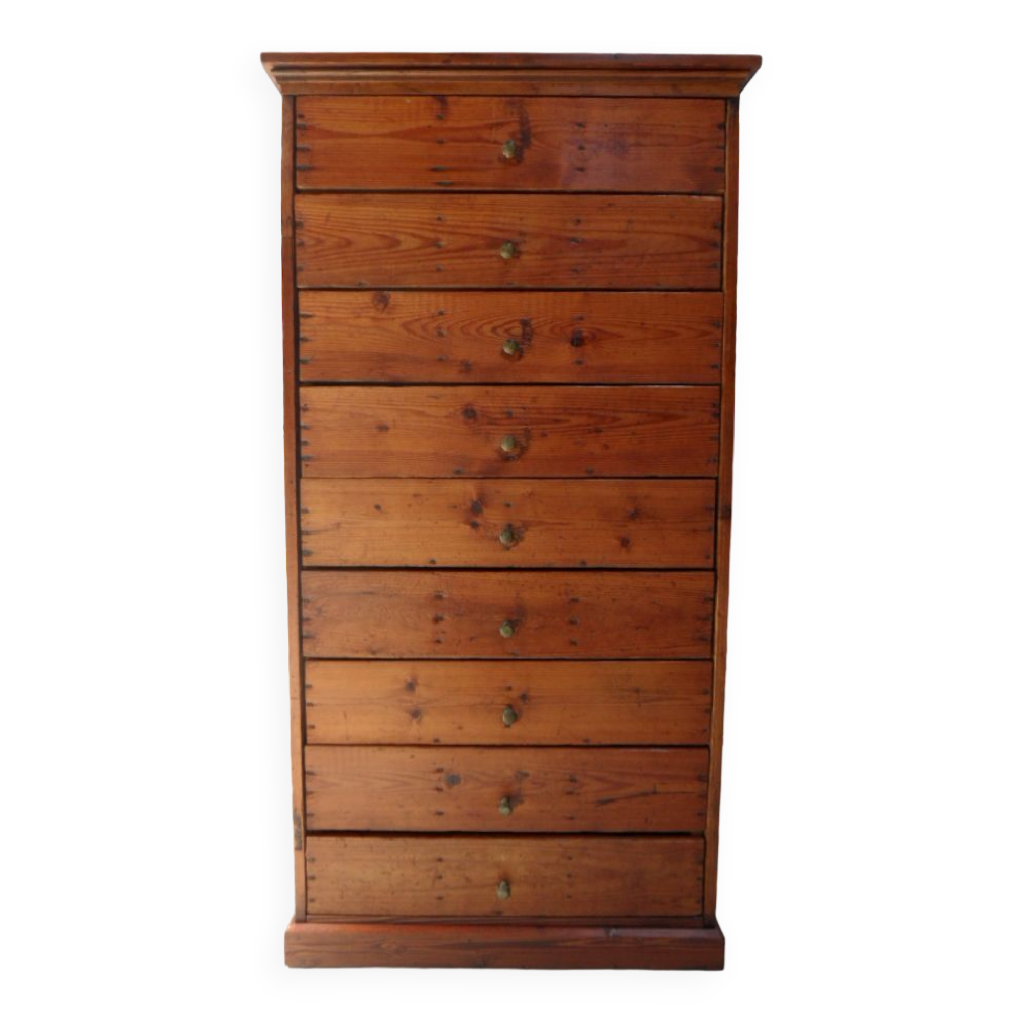 Industrial filing cabinet with drawers