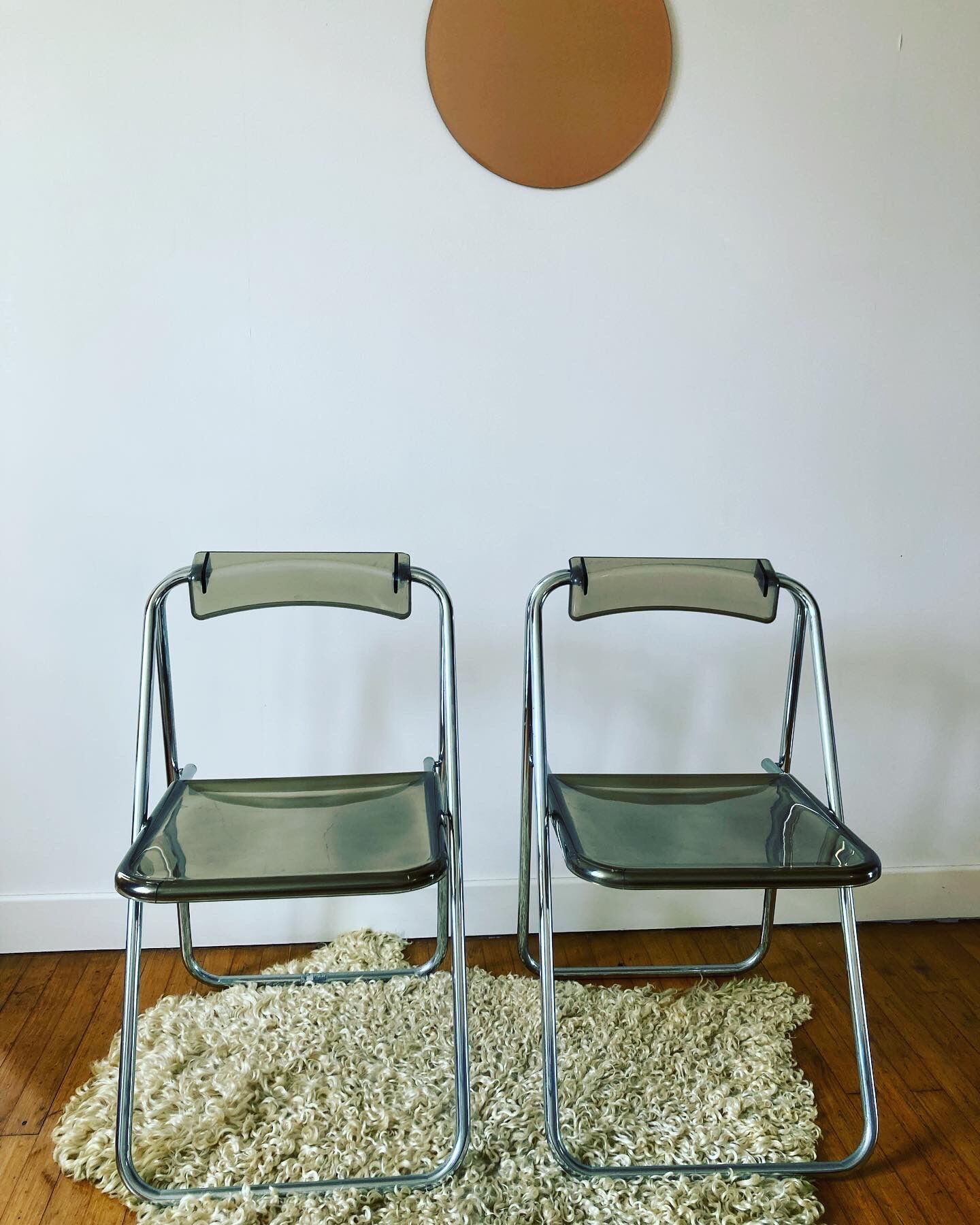 Plexi folding chairs