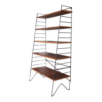 Etagère en bois et métal
