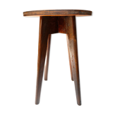 Wooden plant holder stool
