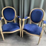 Pair of Louis XVI style Armchairs