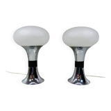 Set of 2 large Space Age table lamps 1960’s