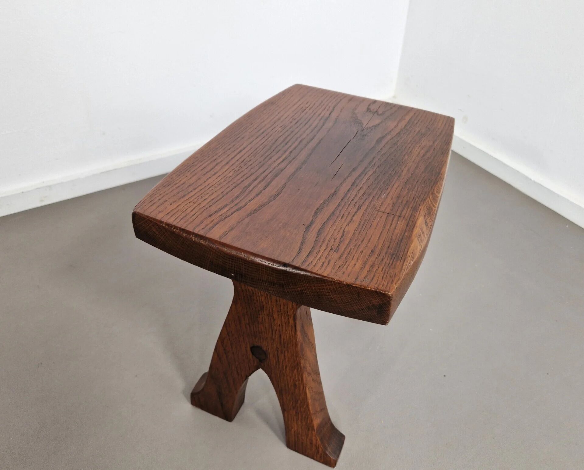 Tabouret en chêne | France années 1960