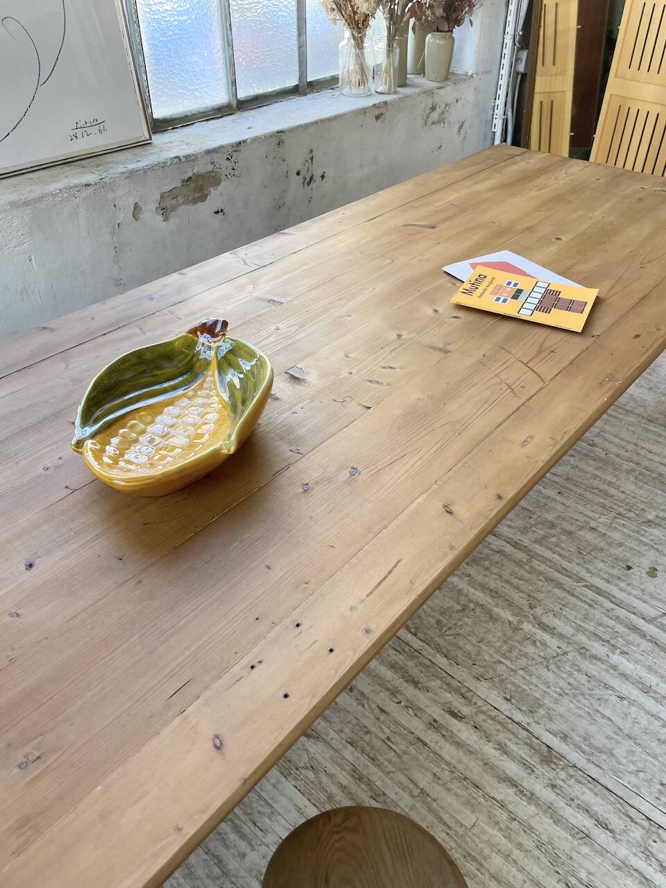 Large ceramic “corn” dish