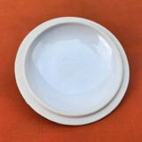 1960s Round Ceramic Terrine with "fat lava" effect