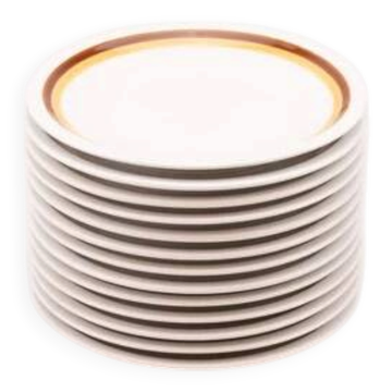 13 dessert plates porcelain Schönwald model Anceta